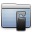 Graphite Stripped Folder Do Not Disturb Icon 32x32 png